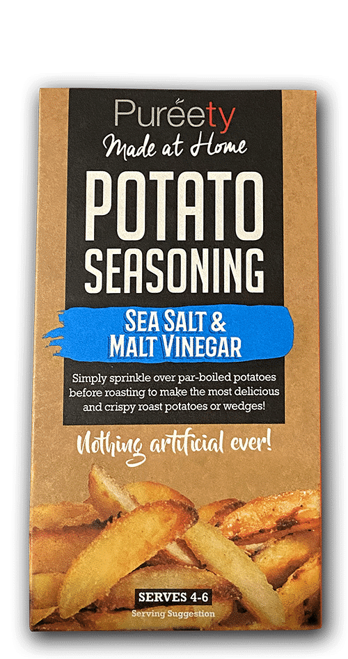 Sea Salt and Malt Vinegar Potato Seasoning Product Pack
